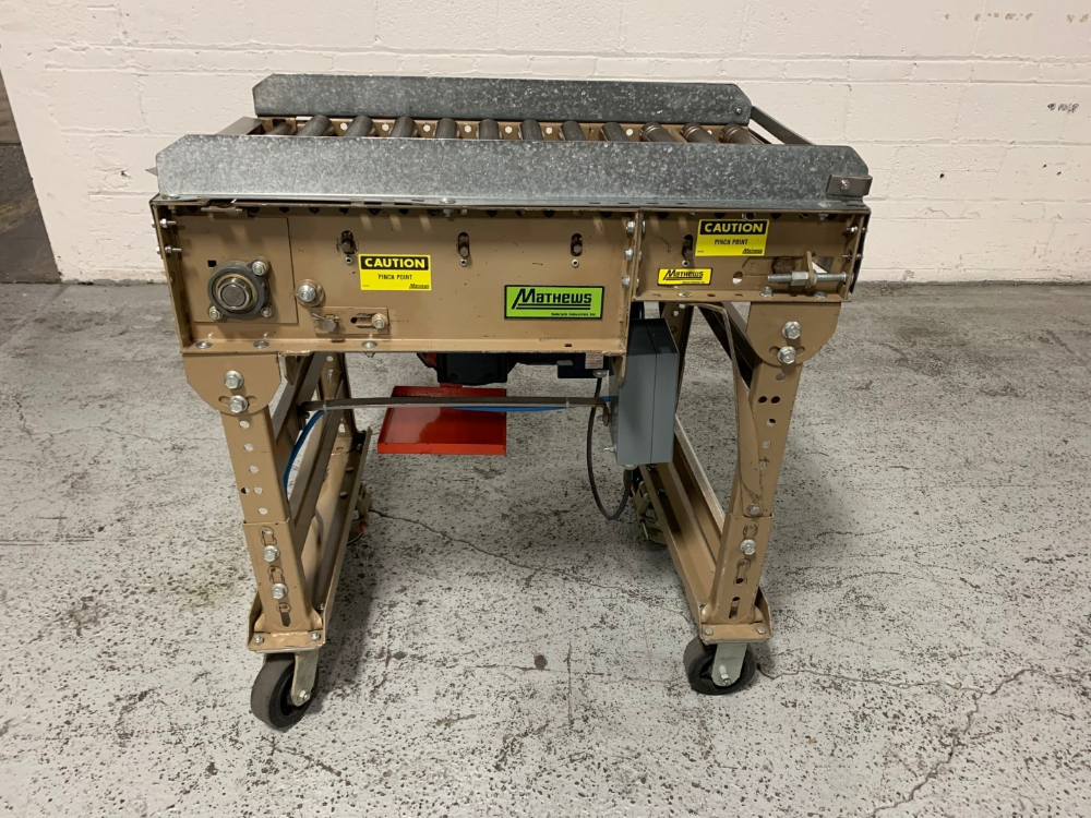 Image of Matthews 20" X 36" Roller Conveyor